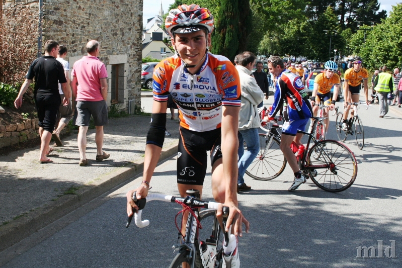 Warren Barguil, vainqueur chez les 1ère catégorie, sera l'un des invités d'une conférence en ouverture de la soirée du Brassard du Crédit Agricole (photo Michel Le Douairon)