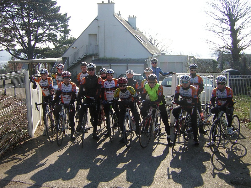 Les juniors-seniors de l'AC Lanester 56 étaient rassemblés ce week-end pour un stage au centre de Pen-Mané (photo J. Beldent)