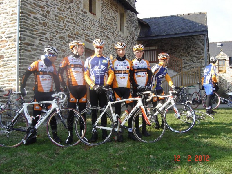 Cinq cadets et deux juniors de l'AC Lanester 56 ont été retenus en stage avec le CD56 ce week-end (photo J-M Morvan)