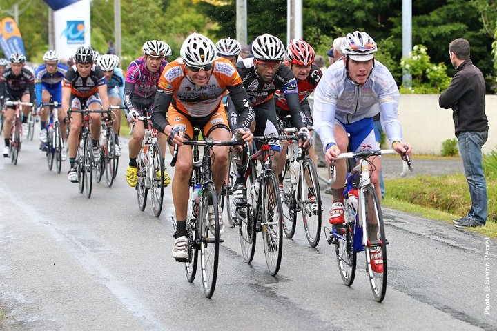 Le rouleur lanestérien Karl Chandavoine, tenu éloigné des circuits depuis le début de saison suite à une fracture, a retrouvé des sensations sur le Tro Div Ster (photo Bruno Perrel)