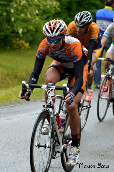 Le jeune Lanestérien Mathieu Le Gal, régulier tout au long du week-end, confirme ses bonnes dispositions sur ce très relevé Tro Div Ster (photo Marion Denis)