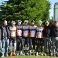 Photo de groupe avec les acteurs du TEAM CYCLO-CROSS AVENIR