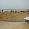 L\'épreuve se disputait sur la plage de St Jean-de-Monts