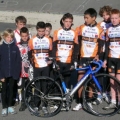 L'école de cyclisme de l'AC LANESTER 56 a reçu les jeunes pilotes du club BMX d'Hennebont sur le vélodrome Gérard LE MAGUER à Lanester (photo LE TELEGRAMME du 28-09-2010)