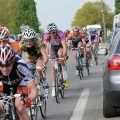 Yann RAULT (caché) et Ludovic POILVET aux avants-postes du peloton