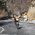 Anthony MIRA en haut du Portillon avec Vincent RAGOT