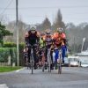 Karl Chandavoine et Heimrick Siby menent le groupe dans la cote de Tremeven