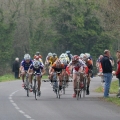 Arrivée du peloton pour la 4ème place