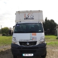 Vue avant camion