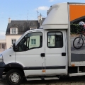 Vue extérieure camion