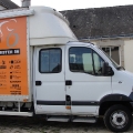 Vue extérieure camion