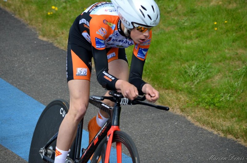 Thomas avait bien préparé la poursuite individuelle (photo Marion Denis)