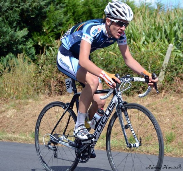 Thibault Morvan, 62ème, emmagasine de l'expérience pour l'avenir (photo Adeline Harvis)